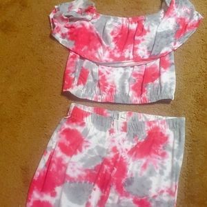 Tye Dye Flare Leg Set